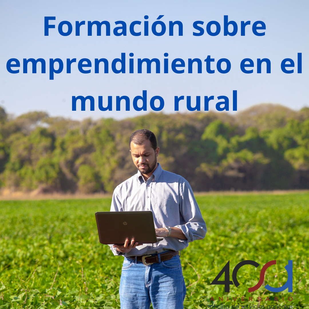 FORMACIÓN SOBRE EMPRENDIMIENTO EN EL MUNDO RURAL